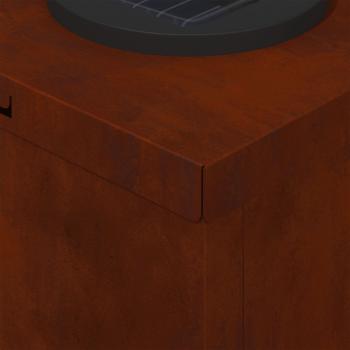 Solar LED Weg Licht 2 pcs Cortenstahl Cortenstahl