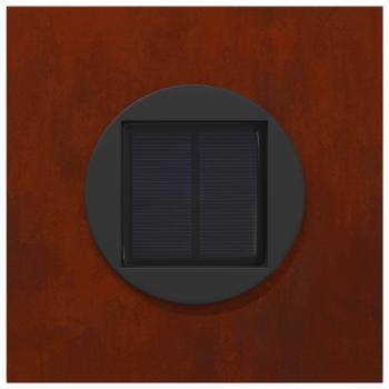 Solar LED Weg Licht 2 pcs Cortenstahl Cortenstahl