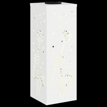 Solar LED Weg Licht 2 pcs Weiß Kalt gewalzter Stahl