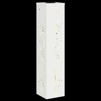 Solar LED Weg Licht 2 pcs Weiß Kalt gewalzter Stahl