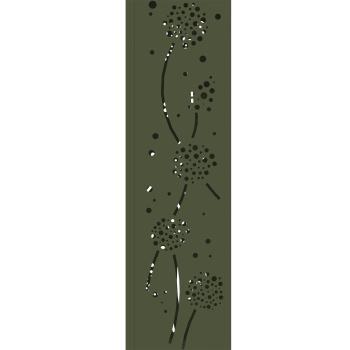 Solar LED Weg Licht 2 pcs Olive Grün Kalt gewalzter Stahl