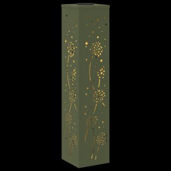 Solar LED Weg Licht 2 pcs Olive Grün Kalt gewalzter Stahl