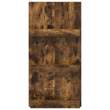 Magazinregal Geräucherte Eiche 51 x 11 x 102 cm Holzwerkstoff