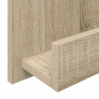 ARDEBO.de - Magazinregal Sonoma-Eiche 51 x 11 x 102 cm Holzwerkstoff