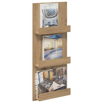 Magazinregal Artisan-Eiche 51 x 11 x 102 cm Holzwerkstoff