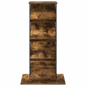 Magazinregal Geräucherte Eiche 68 x 40 x 123.5 cm Holzwerkstoff