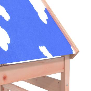 Spielturm Braun 52,5 x 85 x 265 cm Massives Douglasienholz