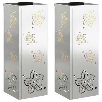 Solar LED Weg Licht 2 pcs Galvanisiert Galvanisiert