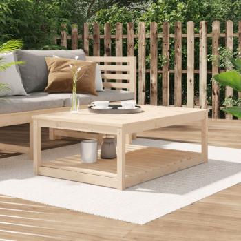 ARDEBO.de - Gartentisch 121x82,5x45 cm Massivholz Kiefer