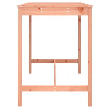 Gartentisch 121x82,5x110 cm Massivholz Douglasie