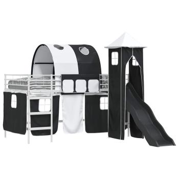 Weiß und Schwarz 100 x 201 cm