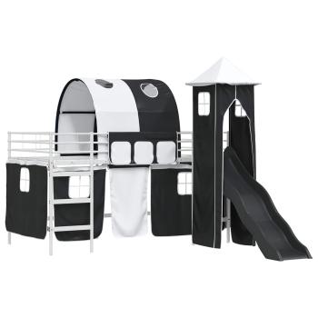 Weiß und Schwarz 107 x 201 cm