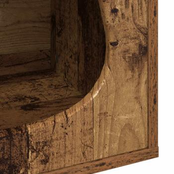 Katzenhaus Altholz 42,5 x 40 x 52,5 cm Holzwerkstoff