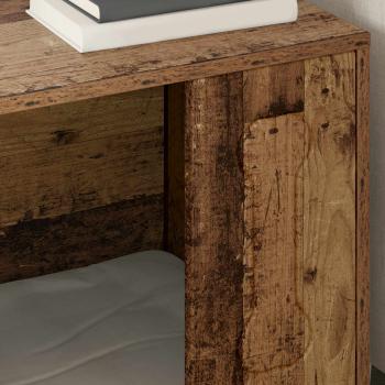 Hundehütte Altholz 44 x 42 x 49 cm Holzwerkstoff