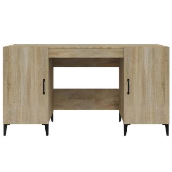 Schreibtisch Sonoma-Eiche 140x50x75 cm Holzwerkstoff
