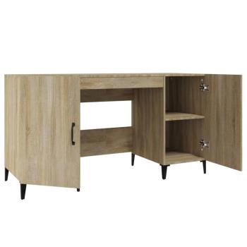 Schreibtisch Sonoma-Eiche 140x50x75 cm Holzwerkstoff