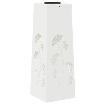 Solar LED Weg Licht 2 pcs Weiß Kalt gewalzter Stahl