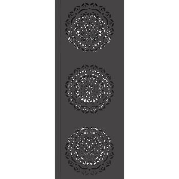 Solar LED Weg Licht 2 pcs Schwarz Kalt gewalzter Stahl