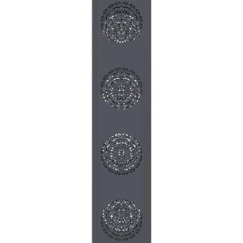 Solar LED Weg Licht 2 pcs Anthrazit Kalt gewalzter Stahl