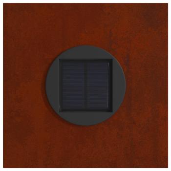 Solar LED Weg Licht 2 pcs Cortenstahl Cortenstahl