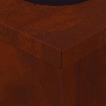 Solar LED Weg Licht 2 pcs Cortenstahl Cortenstahl