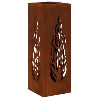 Solar LED Weg Licht 2 pcs Cortenstahl Cortenstahl