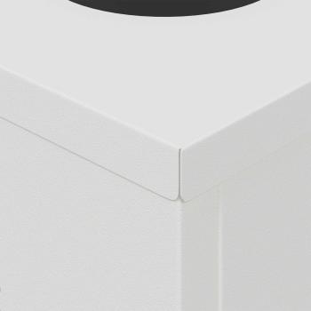 Solar LED Weg Licht 2 pcs Weiß Kalt gewalzter Stahl