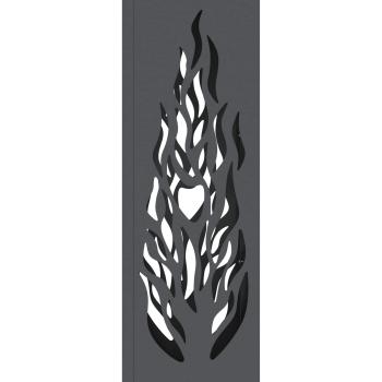 Solar LED Weg Licht 2 pcs Anthrazit Kalt gewalzter Stahl