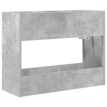 Sonnenschirmhalter Beton Grau 65 x 24 x 50 cm Holzwerkstoff