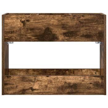 Sonnenschirmhalter Geräucherte Eiche 65 x 24 x 50 cm