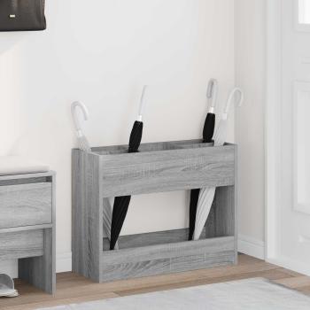 ARDEBO.de - Sonnenschirmhalter Graues Sonoma 65 x 24 x 50 cm Holzwerkstoff