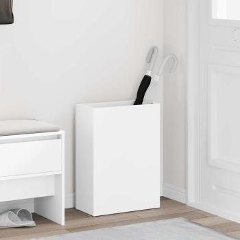 ARDEBO.de - Sonnenschirmhalter Weiß 40 x 20 x 55,5 cm Holzwerkstoff