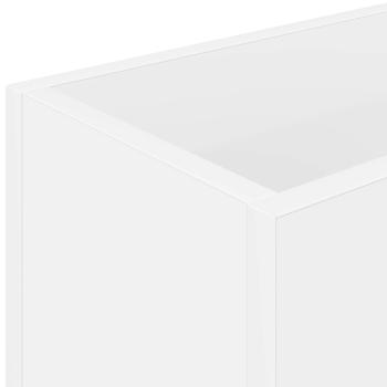 Sonnenschirmhalter Weiß 40 x 20 x 55,5 cm Holzwerkstoff