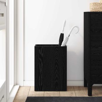 Sonnenschirmhalter Schwarz Eichen-Optik 40 x 20 x 55,5 cm