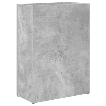 Sonnenschirmhalter Beton Grau 40 x 20 x 55,5 cm Holzwerkstoff