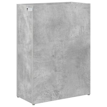 Sonnenschirmhalter Beton Grau 40 x 20 x 55,5 cm Holzwerkstoff