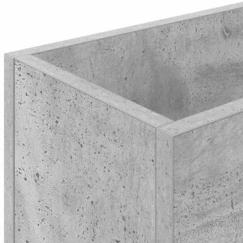 Sonnenschirmhalter Beton Grau 40 x 20 x 55,5 cm Holzwerkstoff