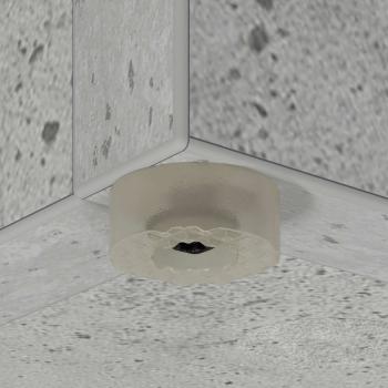 Sonnenschirmhalter Beton Grau 40 x 20 x 55,5 cm Holzwerkstoff