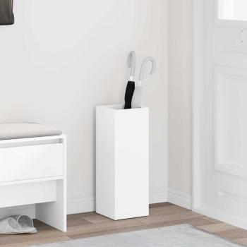 ARDEBO.de - Sonnenschirmhalter Weiß 20 x 20 x 55,5 cm Holzwerkstoff