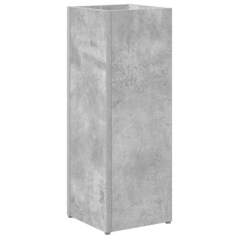 Sonnenschirmhalter Beton Grau 20 x 20 x 55,5 cm Holzwerkstoff
