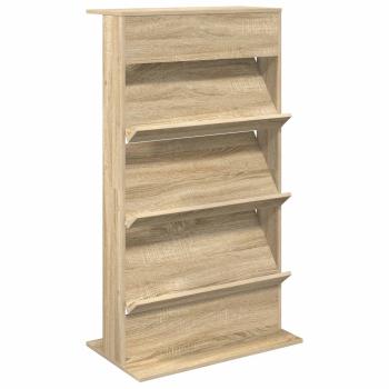 Magazinregal Sonoma-Eiche 70 x 41 x 126 cm Holzwerkstoff