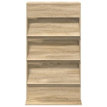 Magazinregal Sonoma-Eiche 70 x 41 x 126 cm Holzwerkstoff