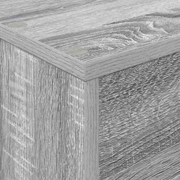 Magazinregal Graues Sonoma 70 x 41 x 126 cm Holzwerkstoff