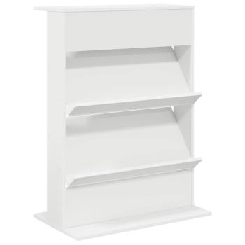 Magazinregal mit Regal Weiß 70 x 41 x 96 cm Holzwerkstoff