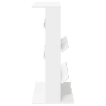 Magazinregal mit Regal Weiß 70 x 41 x 96 cm Holzwerkstoff