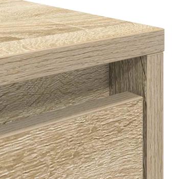Couchtisch mit Schubladen Sonoma-Eiche 70,5x70x40 cm
