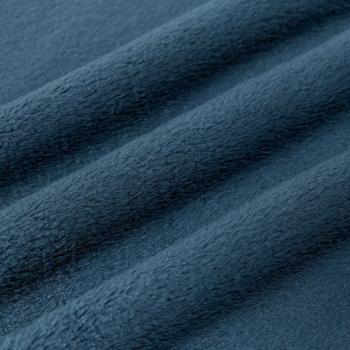 Überwurfdecke Marineblau 150 x 200 cm Fleece