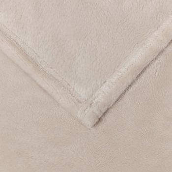 Wohndecken 6 Stk. Beige 130 x 150 cm 2.98 Fleece
