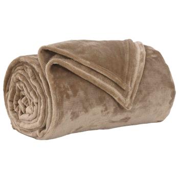 Wohndecken 6 stk. Kamel 130 x 150 cm 3.04 kg Fleece