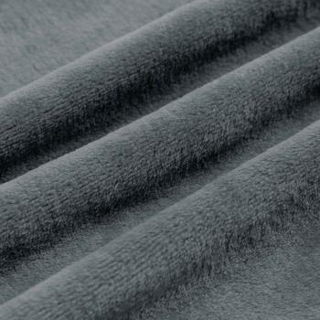 Wohndecken 6 Stk. Dunkelgrau 130 x 150 cm 3.04 Fleece